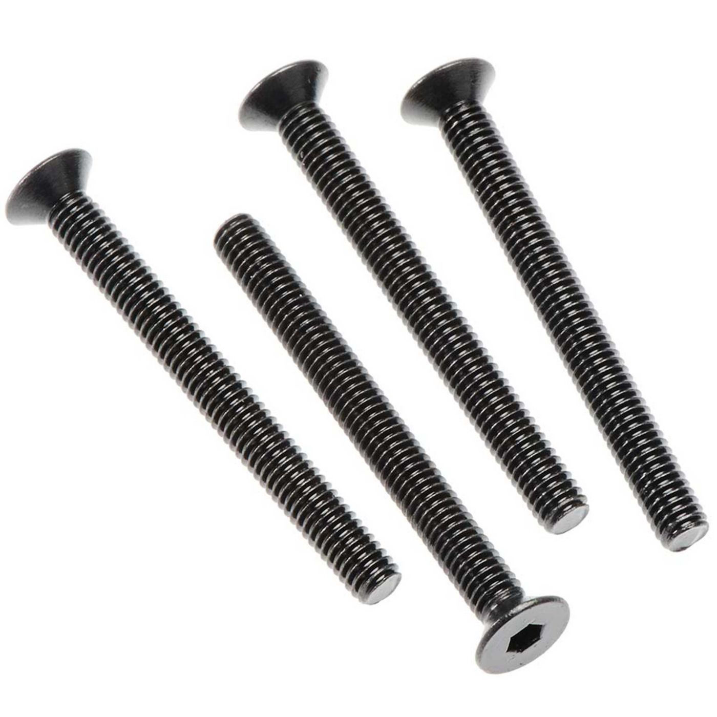 Arrma AR722440 Flat Head Hex Machine Screw 4x40mm 4x4 (4) - 2