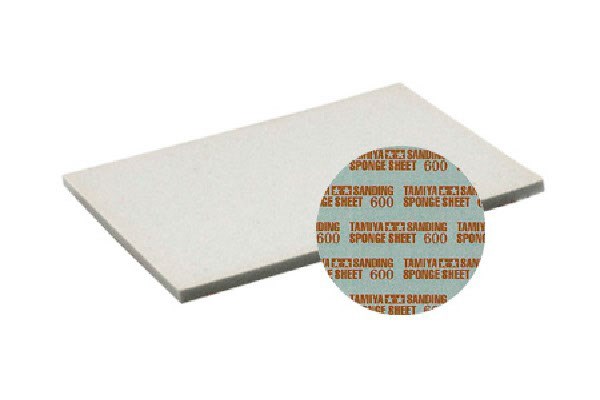 TAMIYA 87148 Sanding Sponge Sheet 600