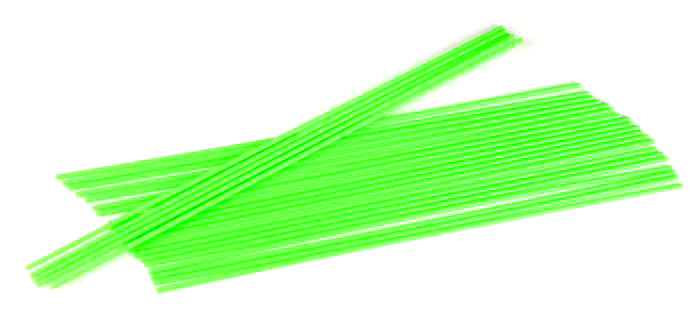 Du-Bro 2357 Antennrör Neon Grön bulk 3.2 x 311 mm (24)