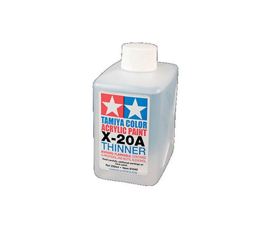 TAMIYA 81040 Thinner X-20A (250 ml) - 2