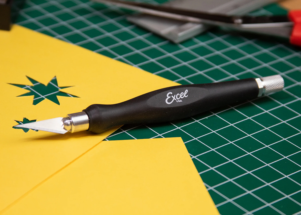 Excel Kniv K26 Svart Fitgrip - 5