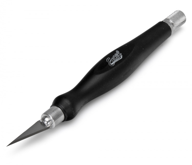 Excel Kniv K26 Svart Fitgrip