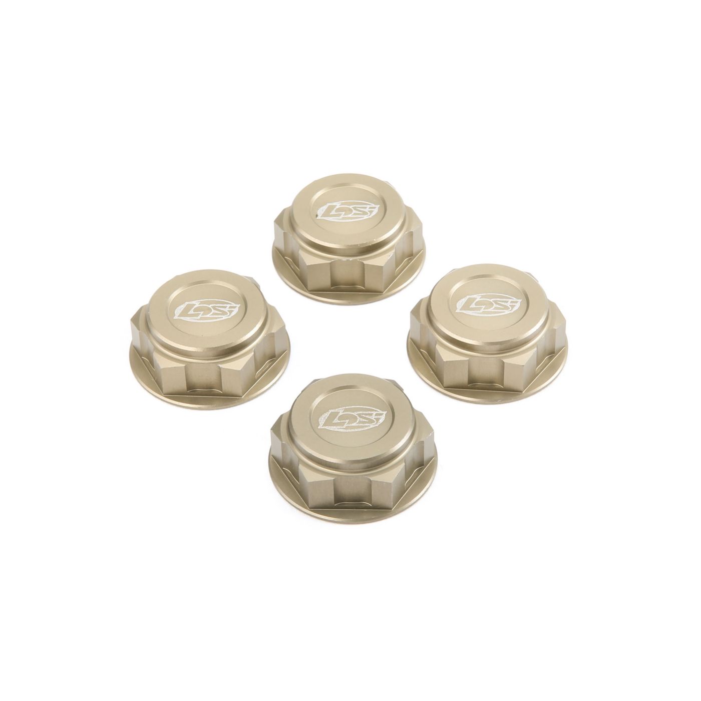 Losi LOSB3228 Wheel Nuts, Captured (4): 5TT