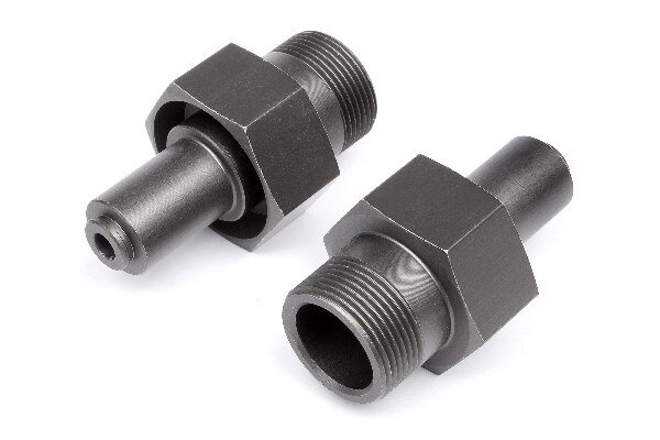 HPI HP102156 24Mm Front Hex Hub (Gunmetal/2Pcs)