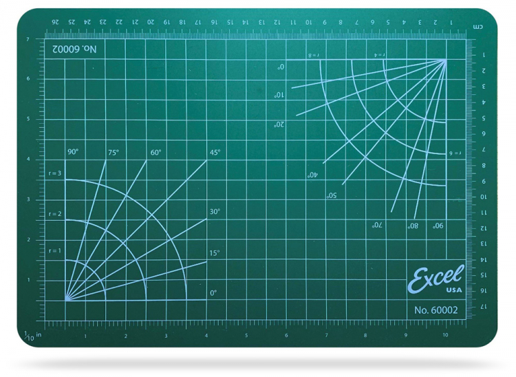 Excel Skärunderlägg Självläkande 216x305mm (grön)
