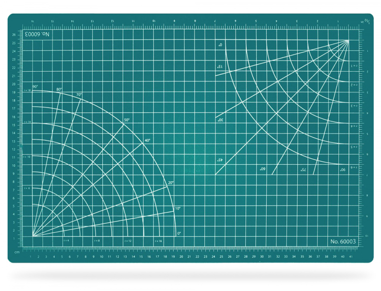 Excel Skärunderlägg Självläkande 305x457mm (Grön)
