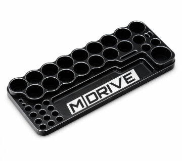 M-Drive Verktygshållare Aluminium CNC - 188x79x17.5mm