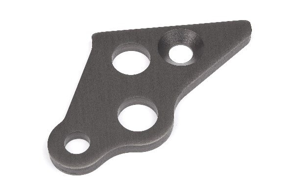 HPI HP102163 Engine Mount Brace (Left/Gunmetal)