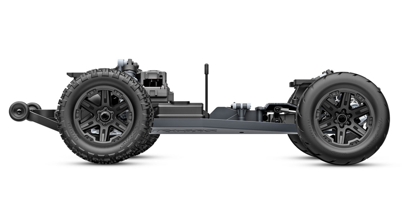 Traxxas Rustler 2WD 1/10 HD VX3 BL 3S RTR Röd - 21