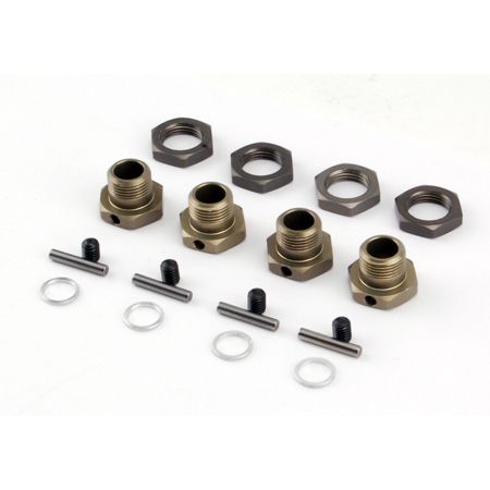 Losi LOSB3516 17mm Hex Adapter Set (4): LST2, LST 3XL