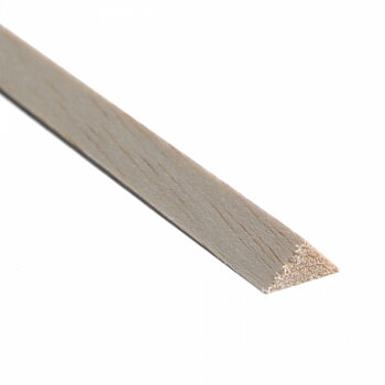 Balsa Triangle Strip  10 x 10 x 1000 mm