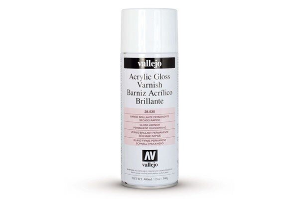 Vallejo 28530 Hobby Paint Acrylic Varnish Gloss 400ml