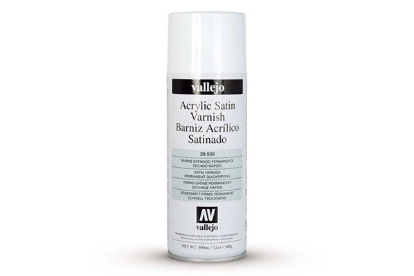Vallejo 28532 Hobby Paint Acrylic Varnish Satin 400ml