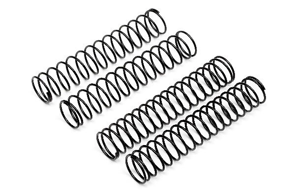 HPI HP102600 Shock Spring Set (Front/Rear/Black/4Pcs)