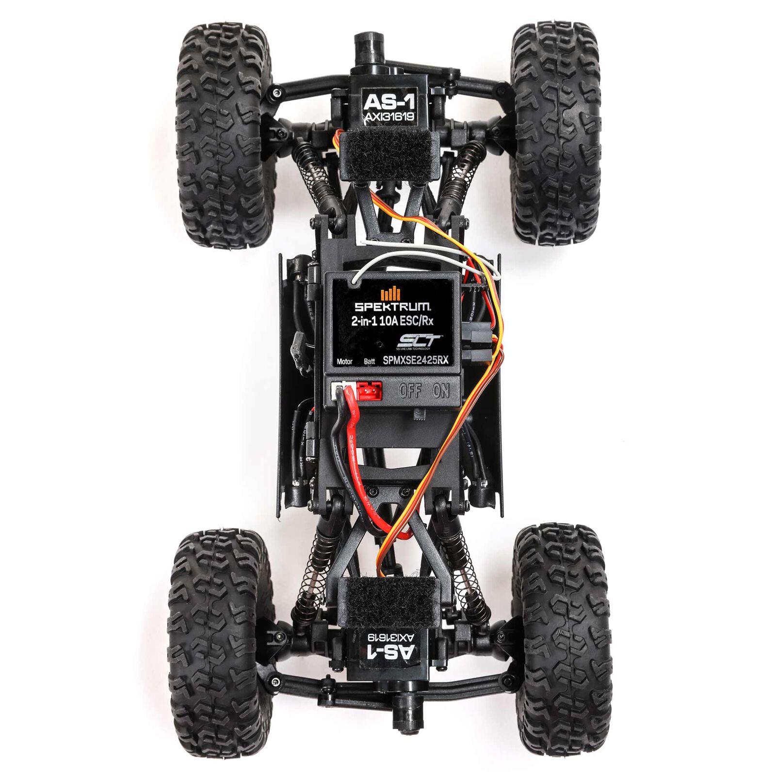 Axial AX24 XC-1 4WS Crawler Borstad RTR Orange - 3