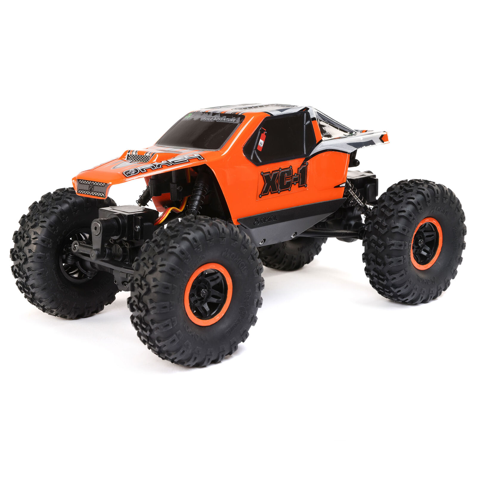 Axial AX24 XC-1 4WS Crawler Borstad RTR Orange
