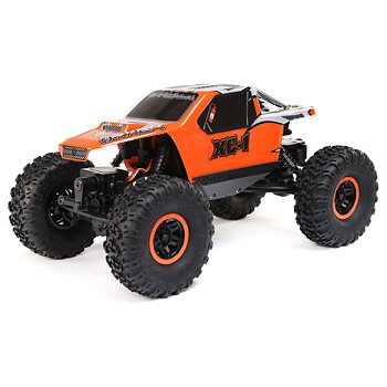 Axial AX24 XC-1 4WS Crawler Borstad RTR Orange
