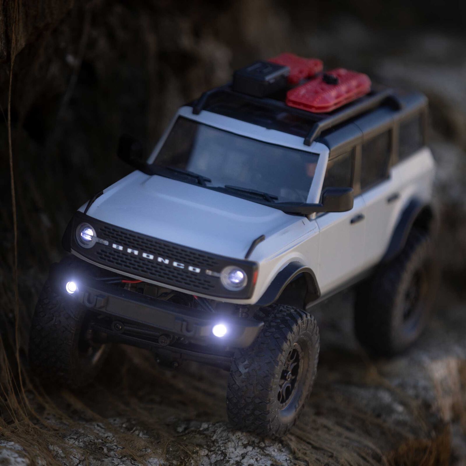 Axial 1/24 SCX24 2021 Ford Bronco 4WD Truck Brushed RTR Grå - 6