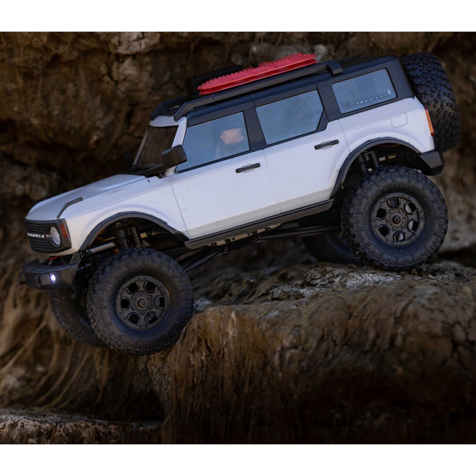Axial 1/24 SCX24 2021 Ford Bronco 4WD Truck Brushed RTR Grå - 7