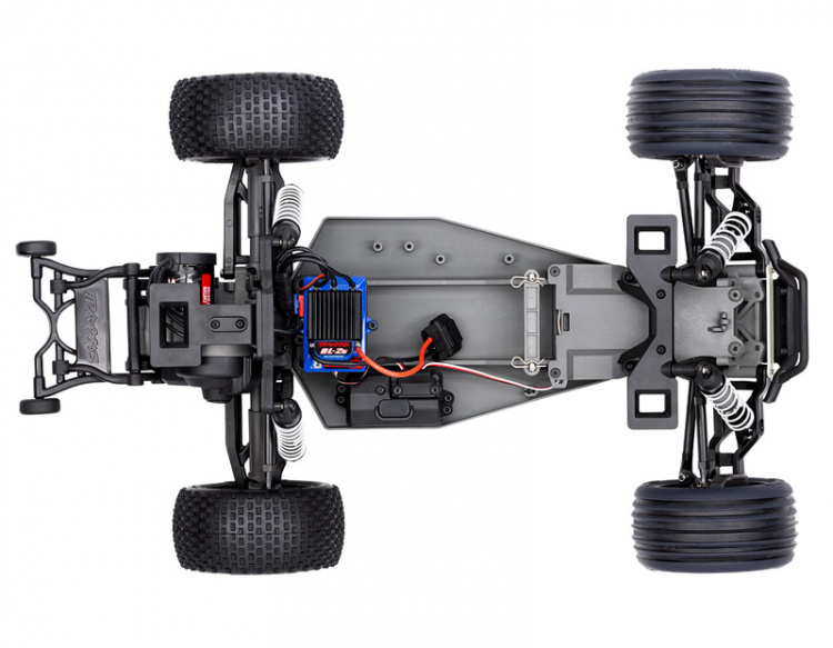 Traxxas Rustler 2WD 1/10 RTR TQ BL-2s EHD Röd - 8