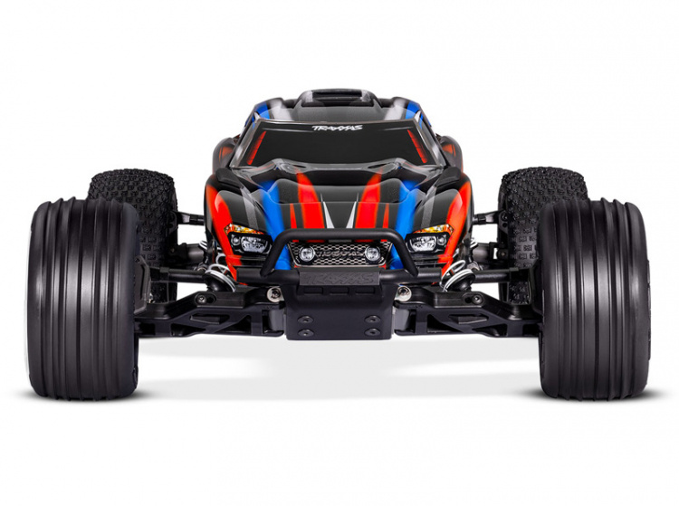 Traxxas Rustler 2WD 1/10 RTR TQ BL-2s EHD Röd - 4