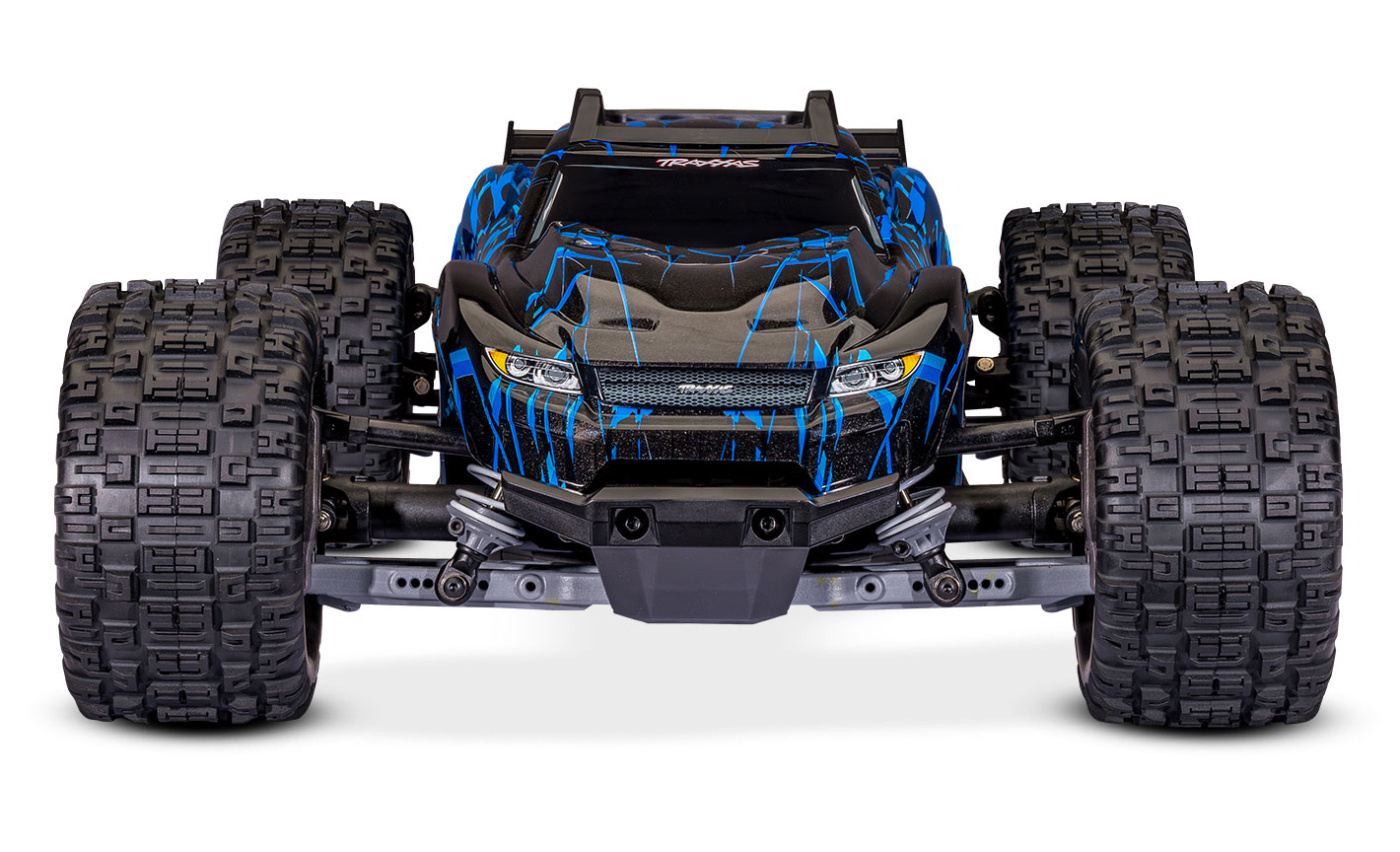 Traxxas Rustler 4x4 1/10 HD VX3 BL 3S RTR Blå - 11