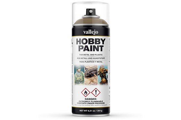 Vallejo 28009 Hobby Paint Primer Infantry US Khaki 400ml