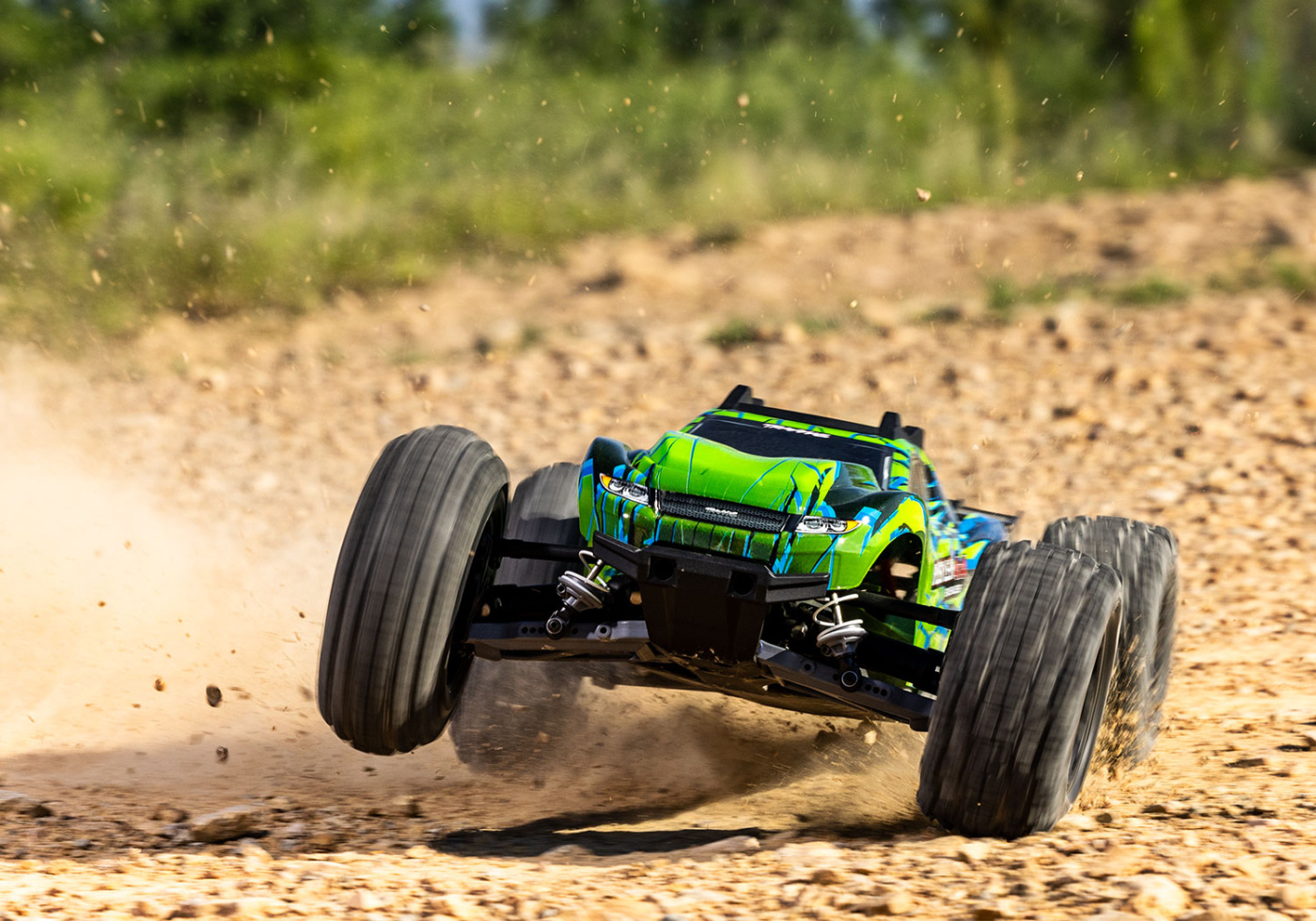 Traxxas Rustler 4x4 1/10 HD VX3 BL 3S RTR Grön - 16