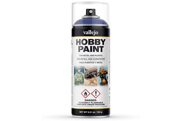 Vallejo 28017 Hobby Paint Primer Fantasy Ultramarine Blue 400ml