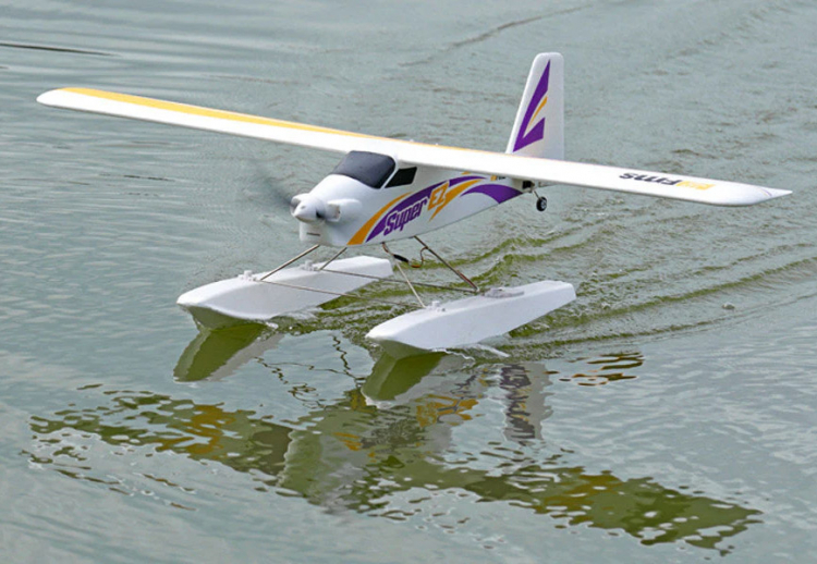FMS Super EZ V4 1220mm Reflex V2-Gyro & Floats PNP - 5