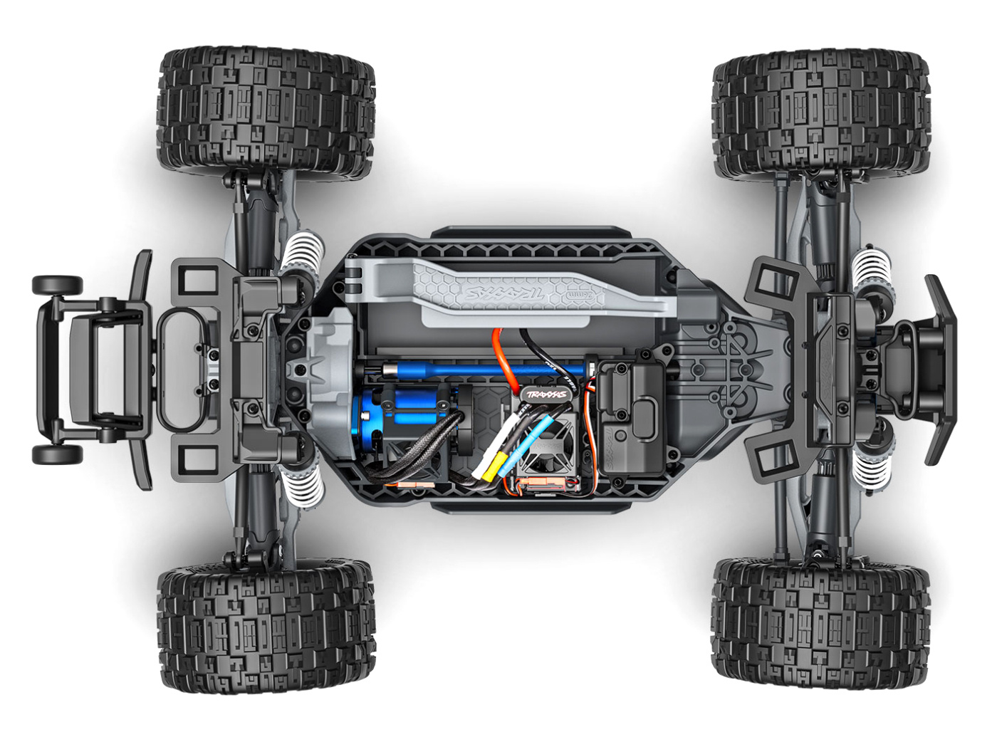 Traxxas Rustler 4x4 1/10 HD VX3 BL 3S RTR Lila - 13
