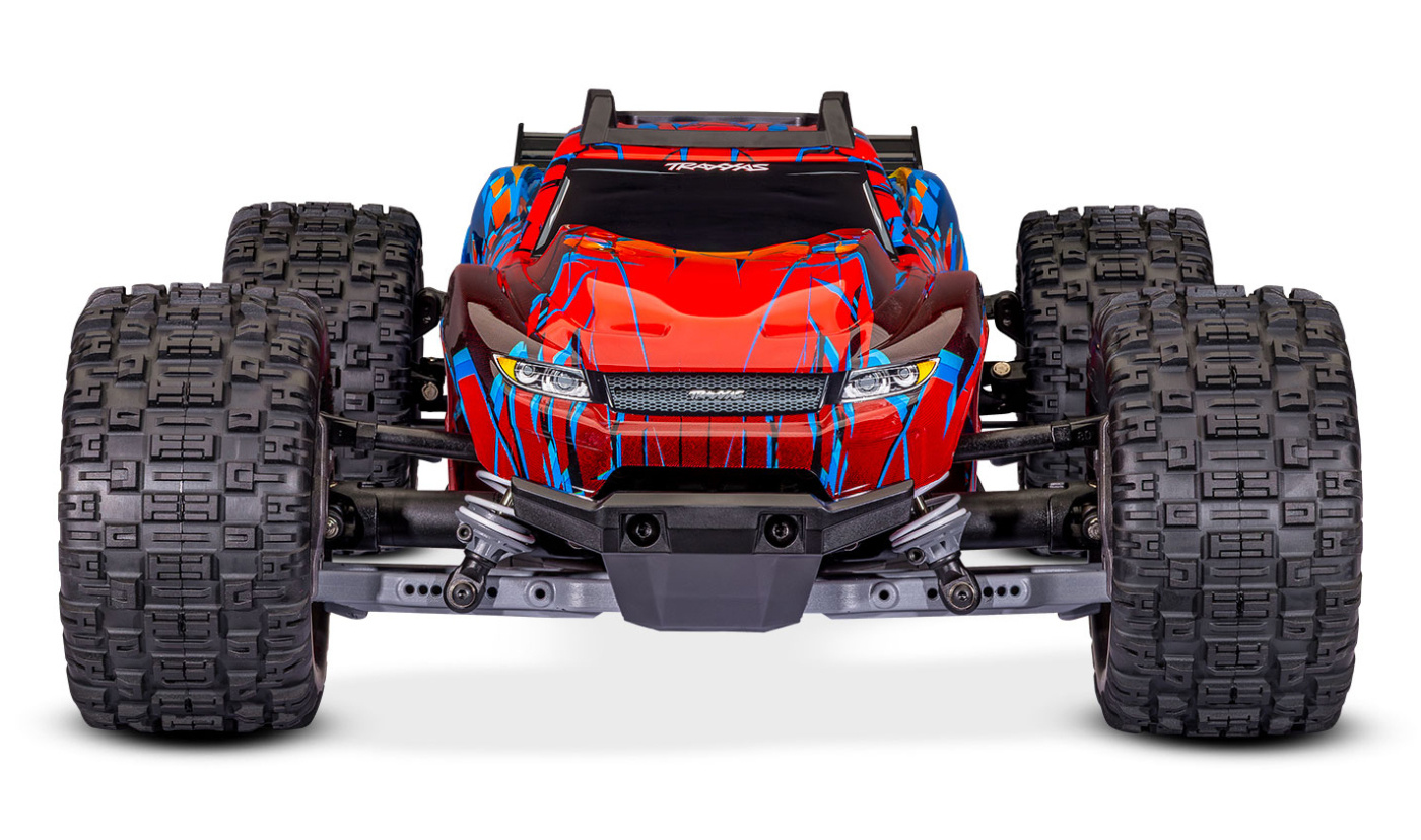Traxxas Rustler 4x4 1/10 HD VX3 BL 3S RTR Red - 10