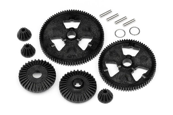 HPI HP102822 Spur Gear / Diff Gear Set (75T/87T/48P)