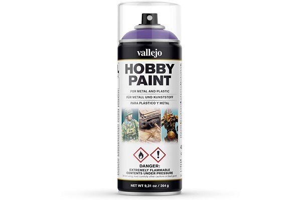 Vallejo 28025 Hobby Paint Primer Fantasy Alien Purple 400ml