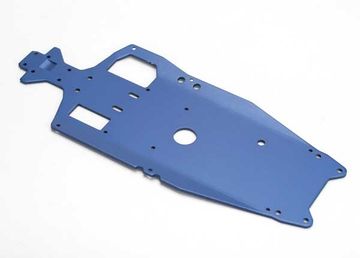Traxxas 5522 Chassi Bottenplatta 3mm Aluminium Blå  Jato