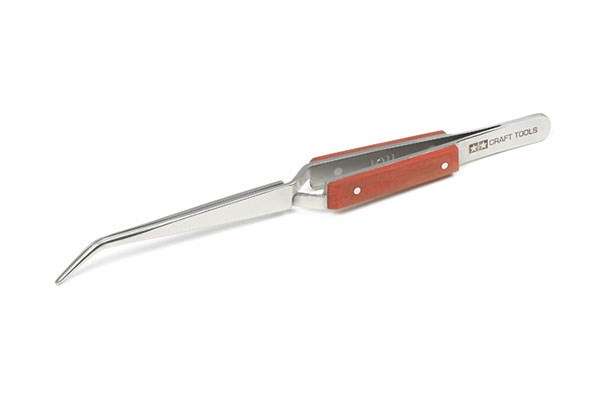 TAMIYA 74102 HG RevAction Angled Tweezers