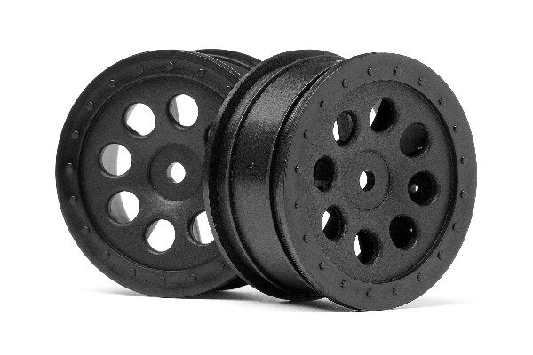 HPI HP103039 St-8 Wheel Black (0Mm Offset/2Pcs)