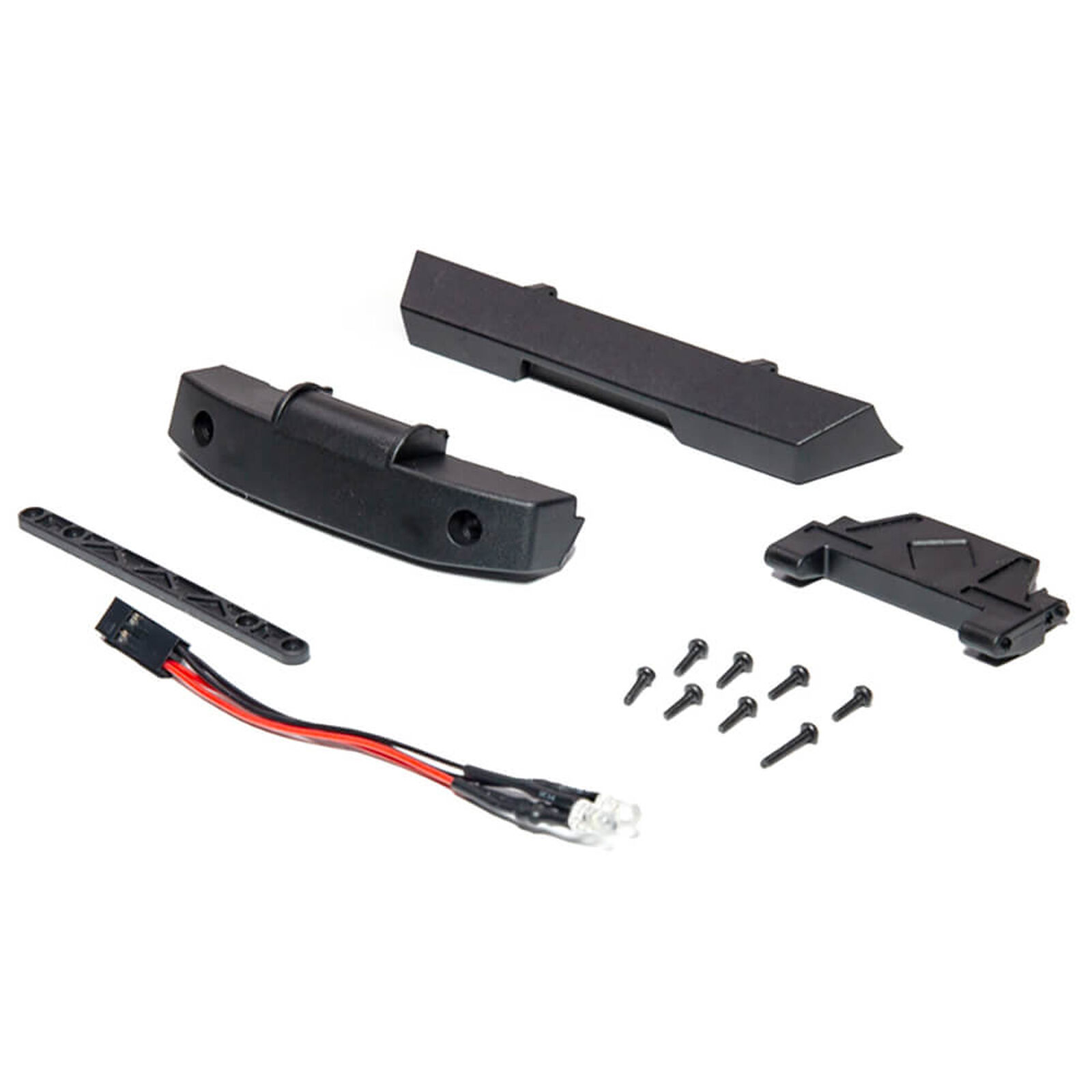 Axial AXI200004 Bumper Set w/LED: SCX24 B-17 Betty