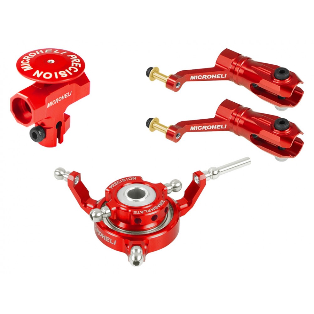 Microheli Blade Infusion 180 CNC Power Package Red