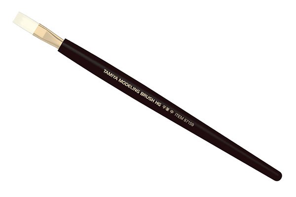 TAMIYA 87159 HG Flat Brush Medium