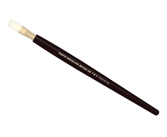 TAMIYA 87159 HG Flat Brush Medium - 2