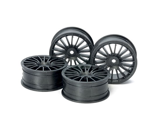 TAMIYA 54738 Medium-Narrow 18 spoke Wheel 24mm Hard *4 - 2