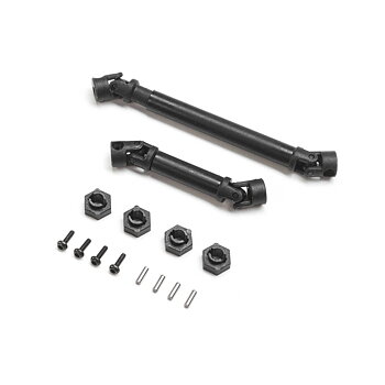 Axial Driveshaft Set, Short & XLong: SCX24