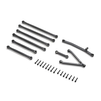 Axial Suspension Links, Xlong Wheel Base 153.7mm: SCX24