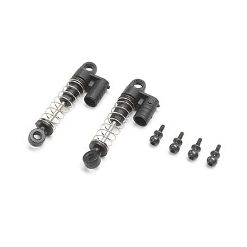 Axial Rear Shock Set, 0.4mm Spring: SCX24 Glad