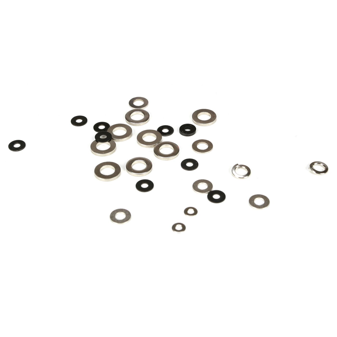 Losi LOSB6535 Washer Assortment, 6 sizes (27): 5TT