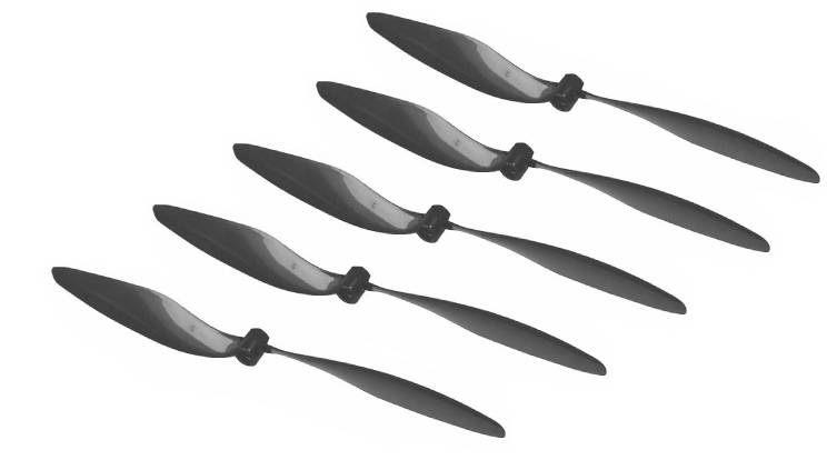 Multiplex GWS 8x4,3 propeller 5st