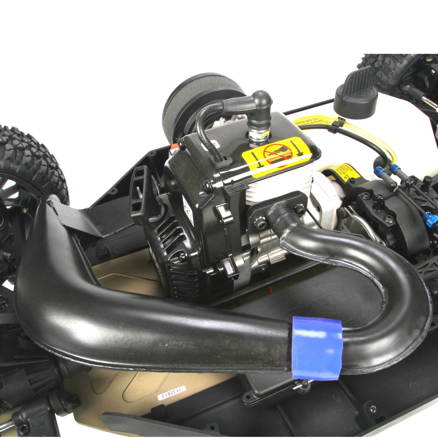 Losi LOSR8020 Tuned Exhaust Pipe, 23-30cc Gas Engines: 5T - 2