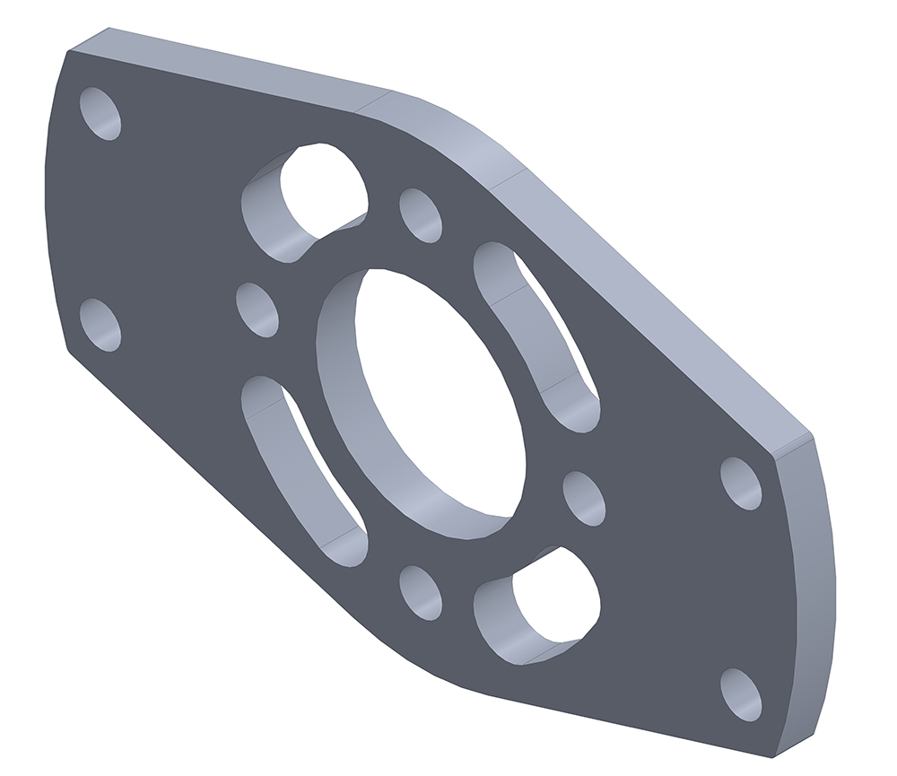 Multiplex Alu motormount FunRacer