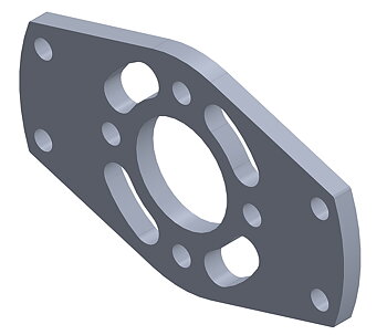Multiplex Alu motormount FunRacer